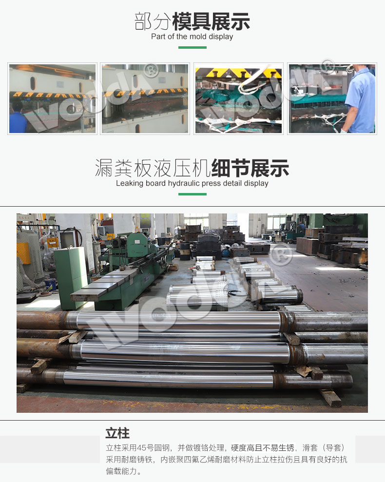 漏糞闆(pan)液壓機(ji)模具展(zhan)示