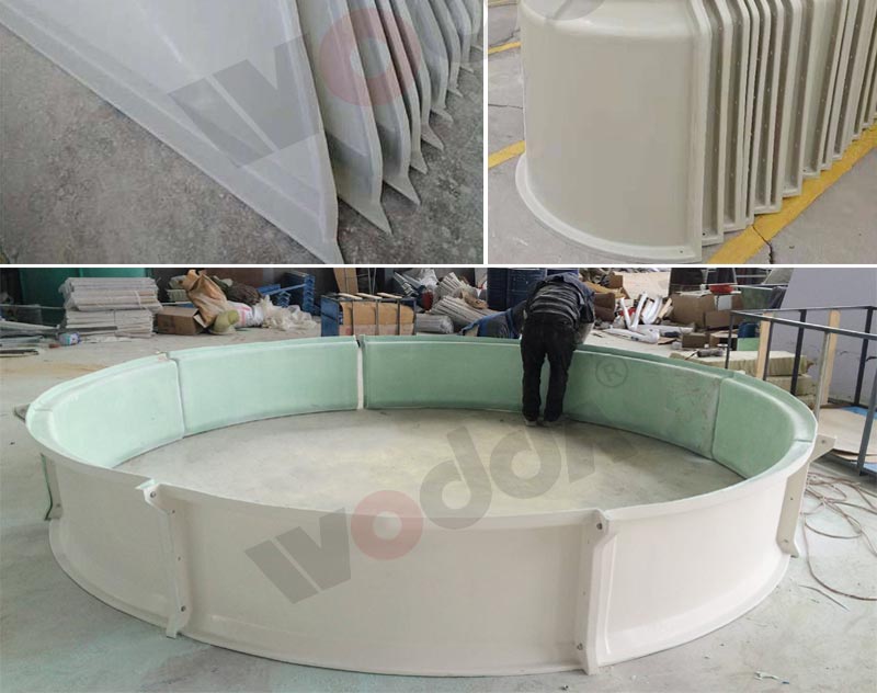 玻璃鋼(gang)模壓冷卻(que)塔風筒