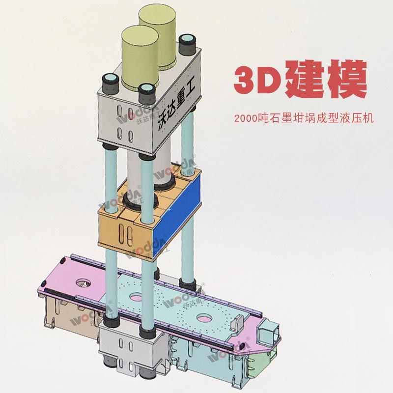 石(shi)墨坩(gan)埚液(ye)壓機(ji)