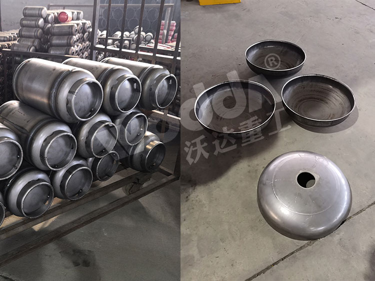 煤氣罐封(feng)頭成型