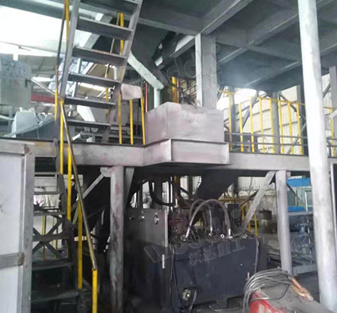 石墨(mo)坩埚(guo)液壓(ya)機