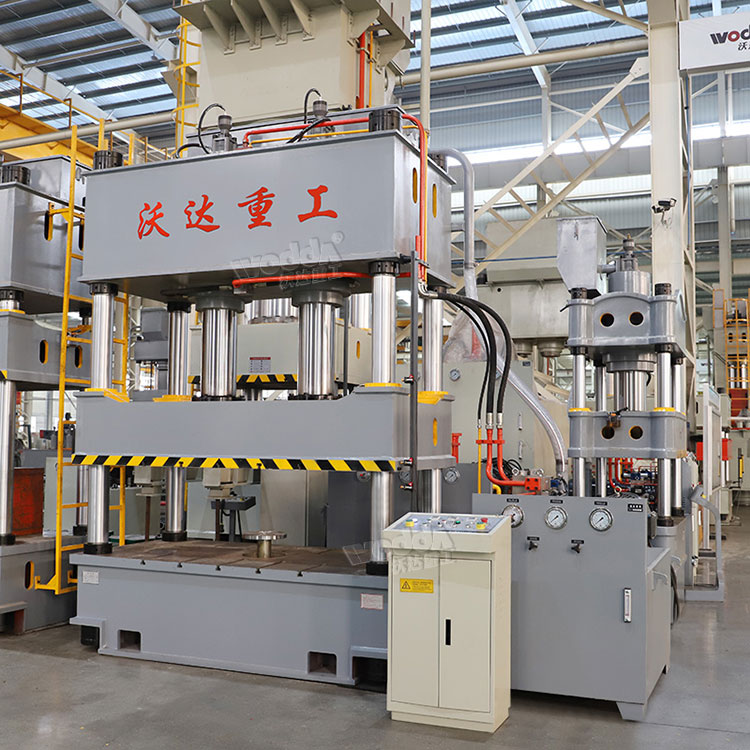 315噸(dun)四柱拉伸(shen)液壓機帶(dai)下頂缸